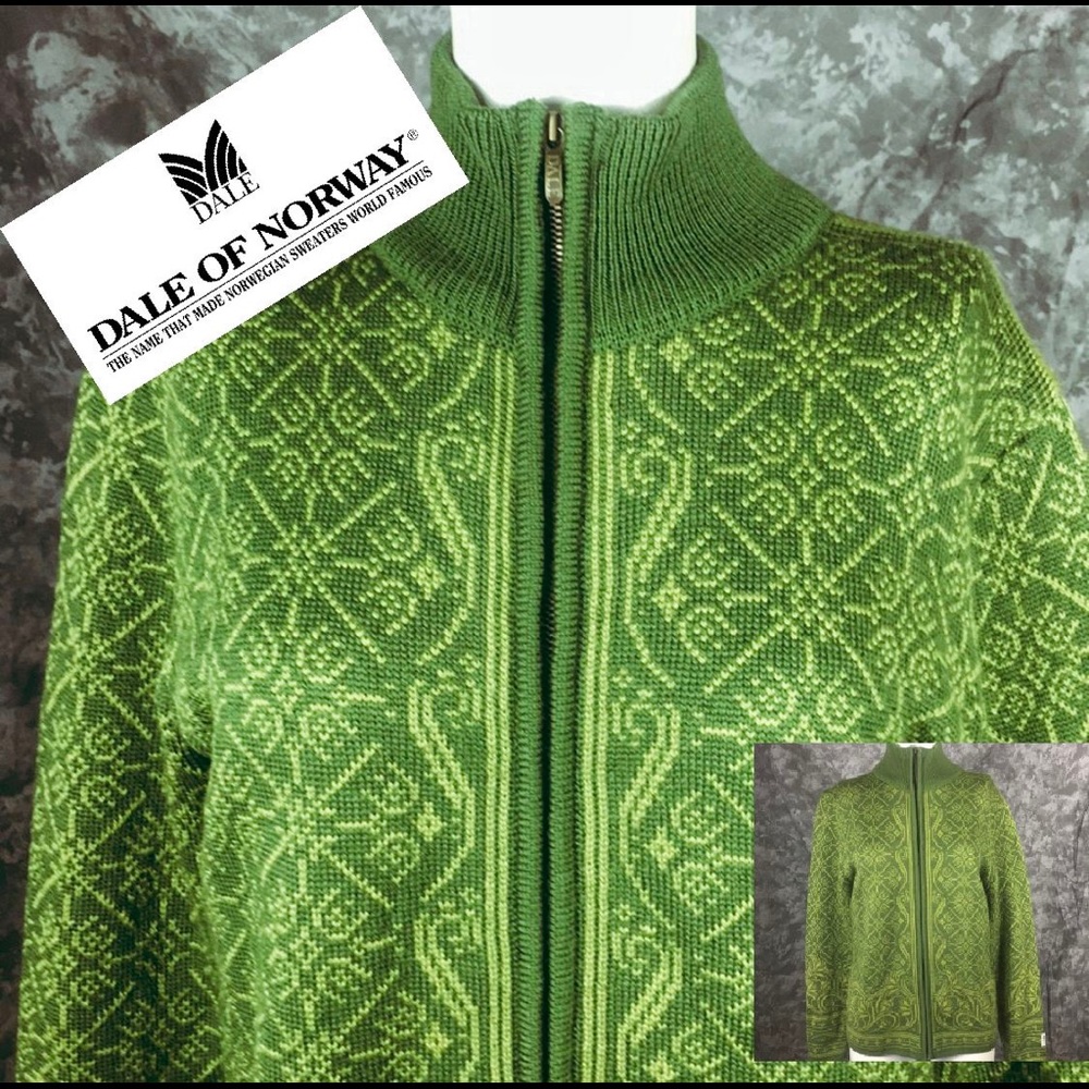 Dale of Norway Green Sweater☘️ St, Patrick’s Day